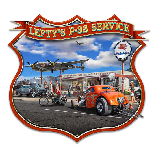 LGC445 - LEFTYS P-38 SERVICE