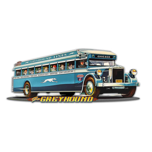LGC454 - 1930's Greyhound Bus Cut out