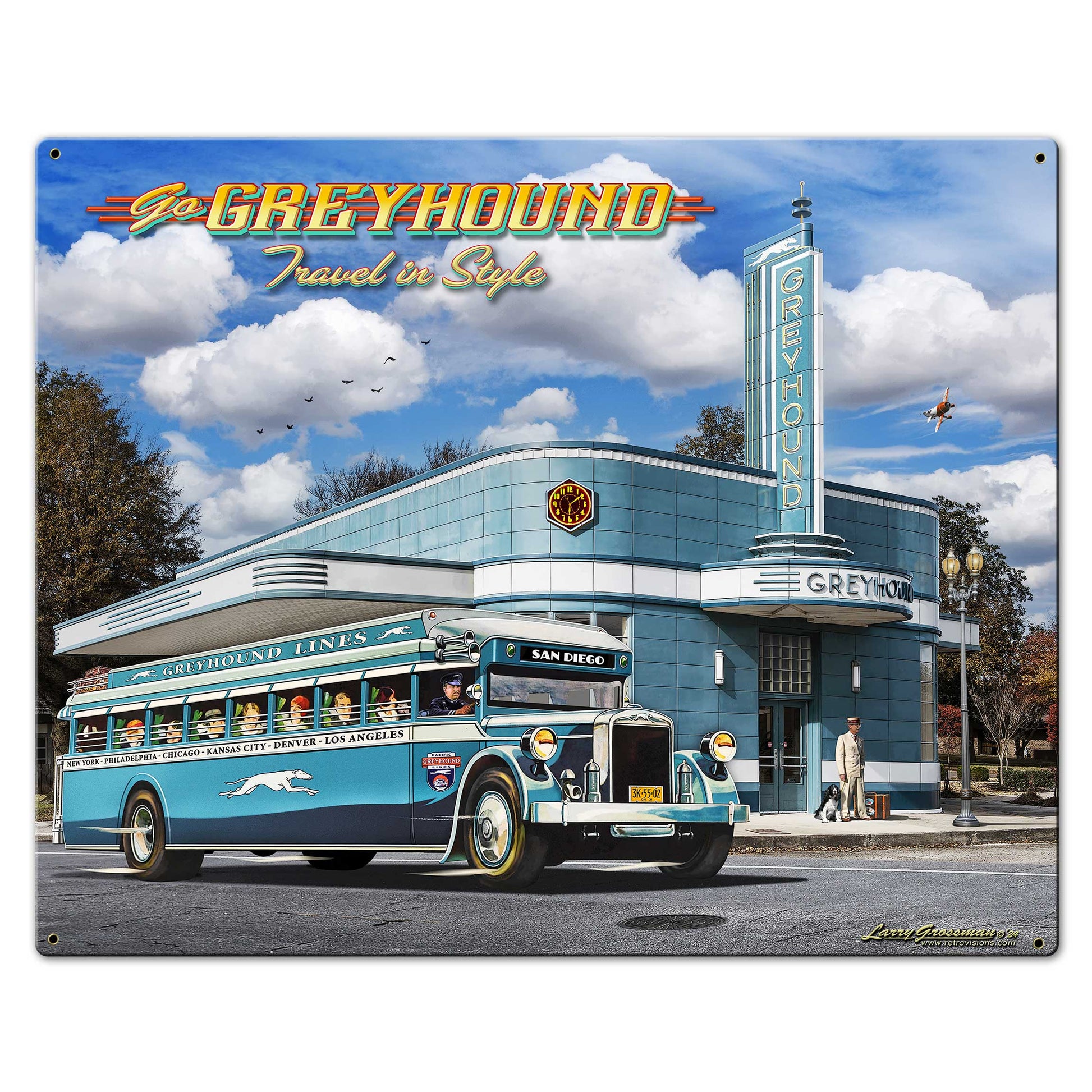 LGC465 - GREYHOUND BUS STATION