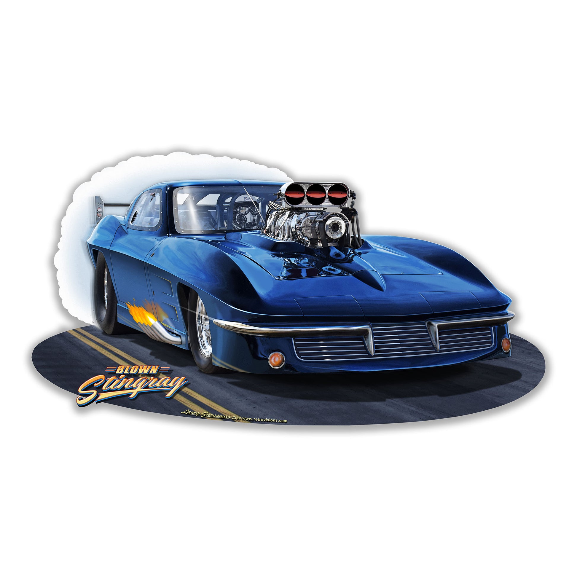 LGC473 - 1963 STINGRAY GASSER CUTOUT