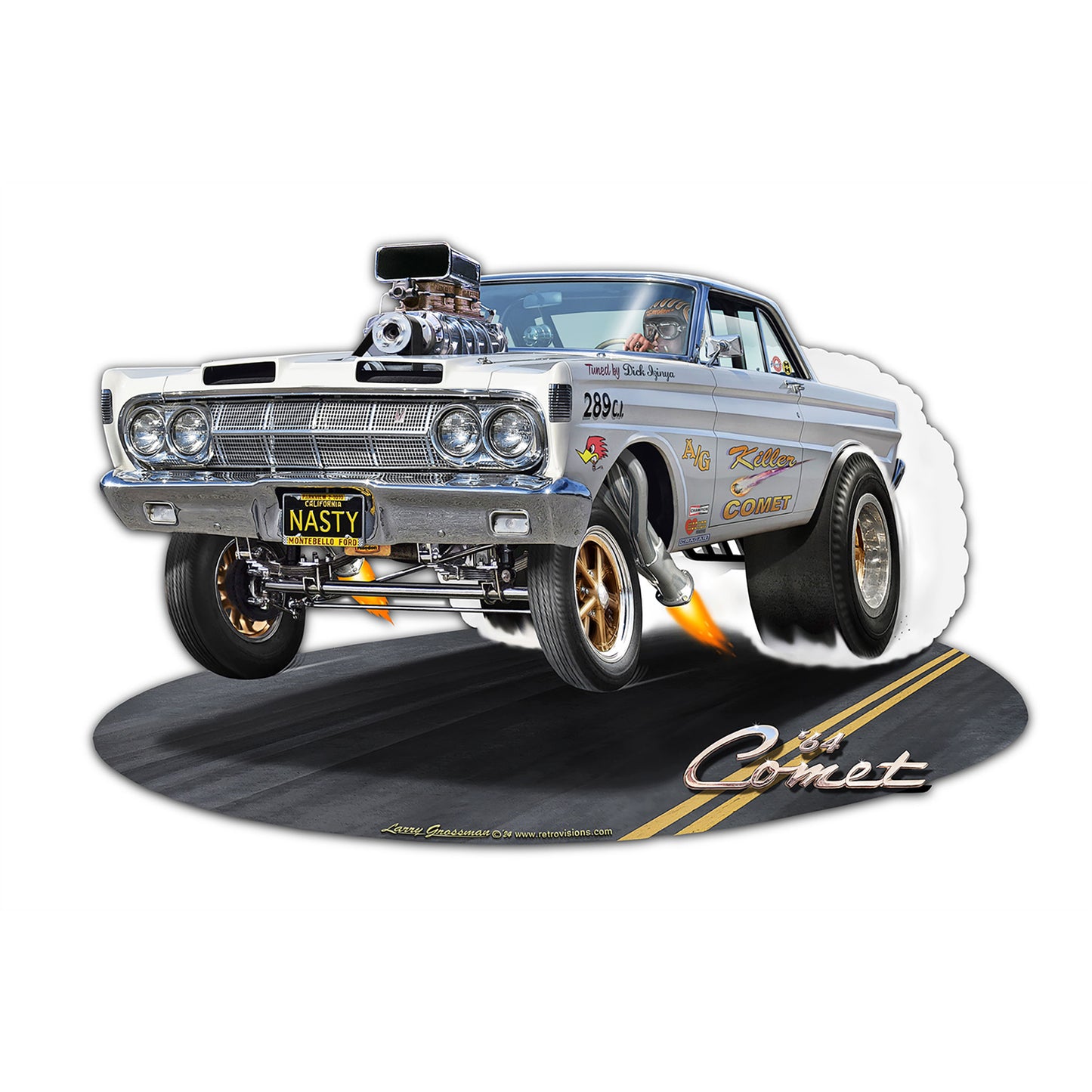 LGC476 - 1964 COMET GASSER CUTOUT