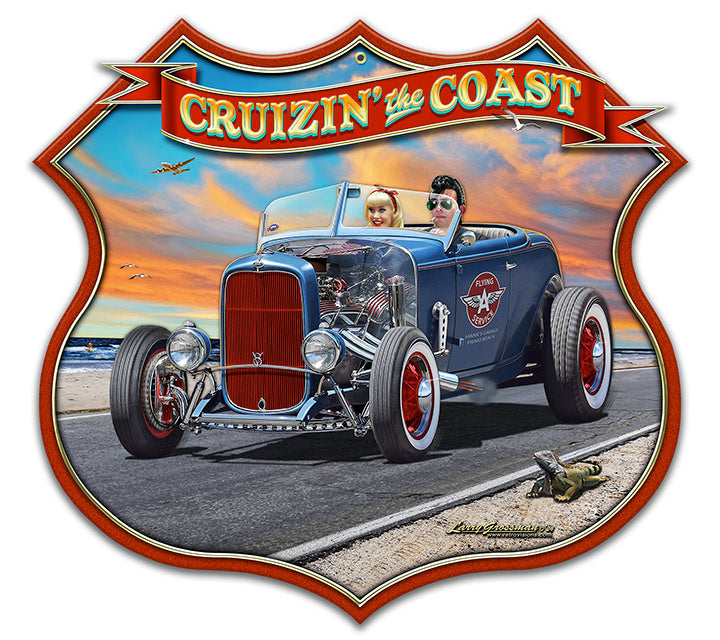 LGC508 - 32 Cruzin the Coast Shield
