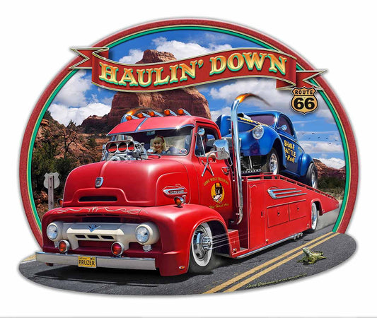 LGC524 - 53 FORD HAULIN DOWN RT 66
