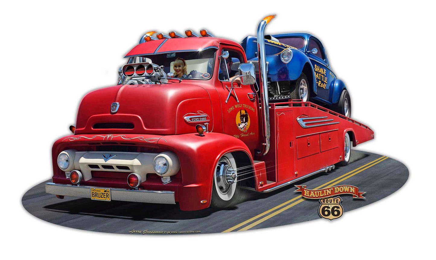 LGC527 - FORD TRUCK HAULIN WILLYS