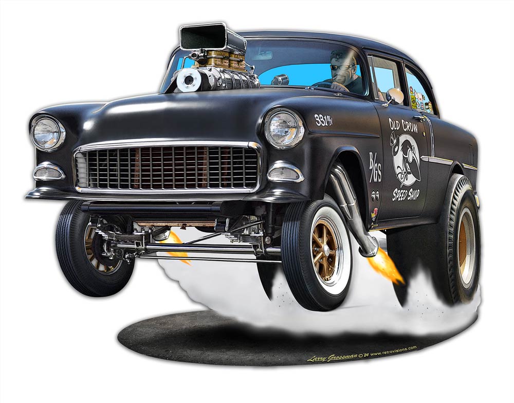 LGC535 - 55 Chevy Gasser