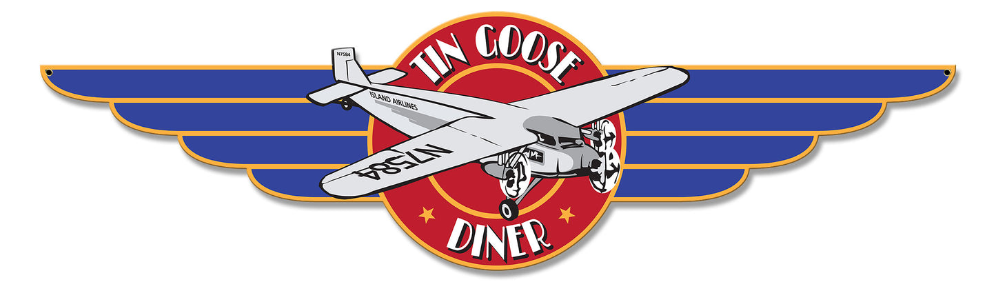 LIAM005 - TIN GOOSE DINER WITH WINGS - PLASMA