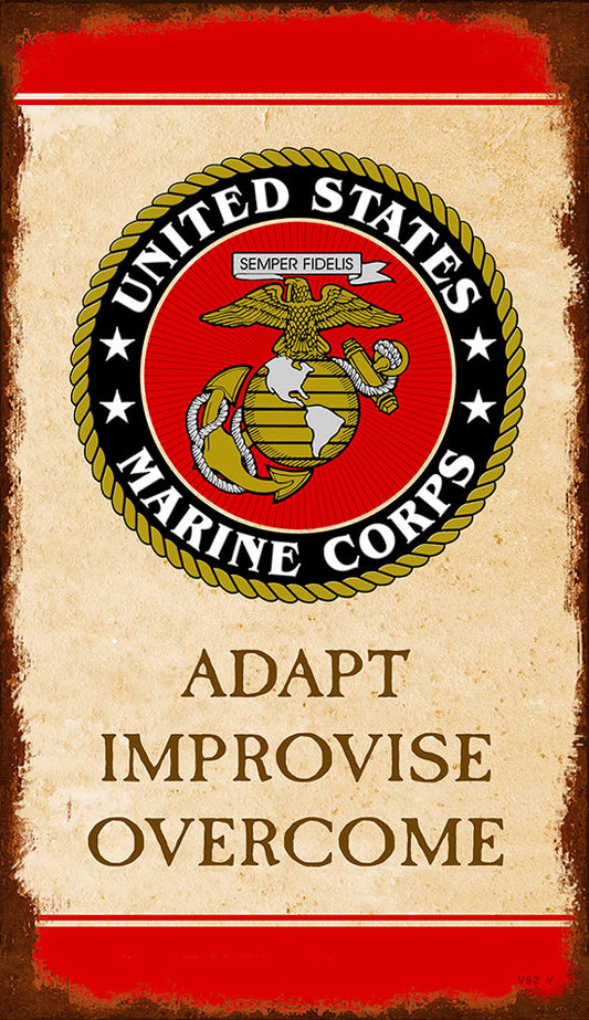 MAR006 - MARINE ADAPT IMPROVISE OVERCOME
