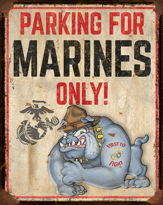 MAR016 - MARINES PARKING ONLY