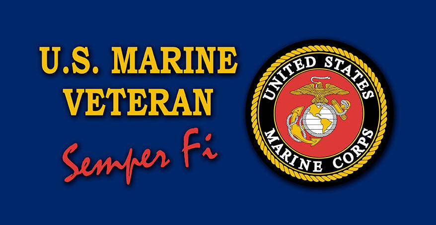 MAR024 - US MARINE VETERAN SEMPER FI