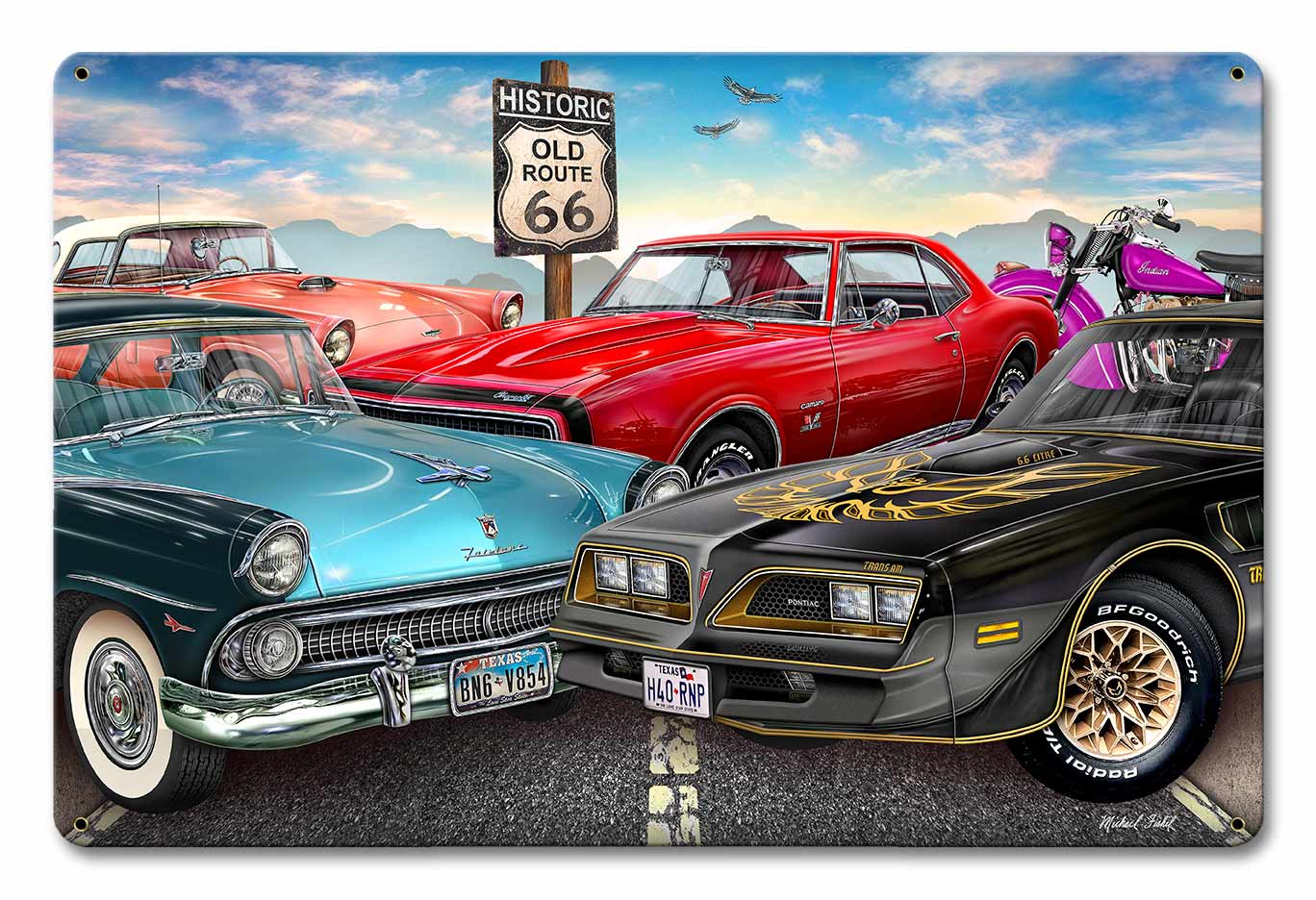 MFL105 - Vintage Route 66