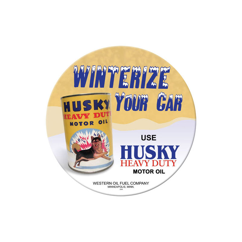 MTY062 - HUSKY OIL 14IN ROUND