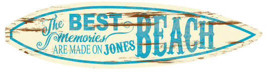 MVS033 - MADE ON JONES BEACH TEAL SURFBOARD