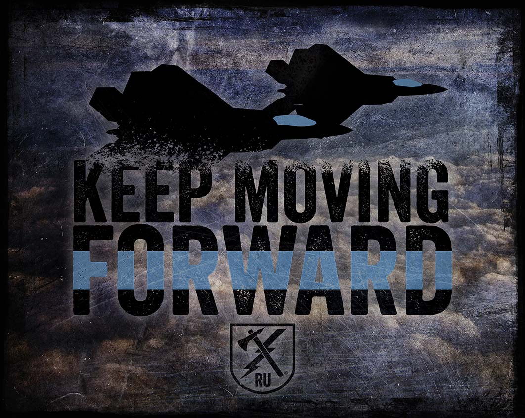 NR2103 - KEEP MOVING FORWARD AIR FORCE