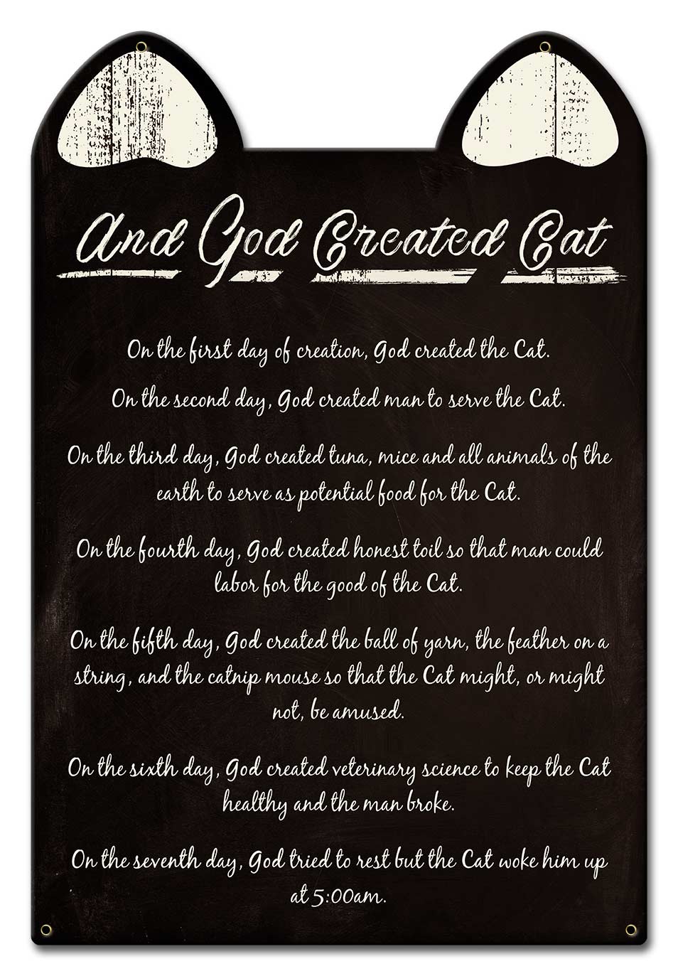 PSB397 - AND GOD CREATED CAT