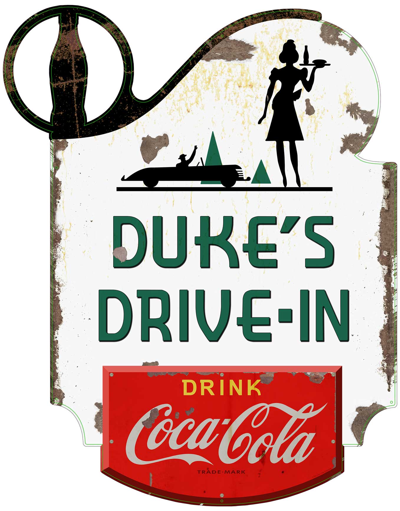 RPC2560 - 167777 COCA COLA DRIVE IN  - Personalized
