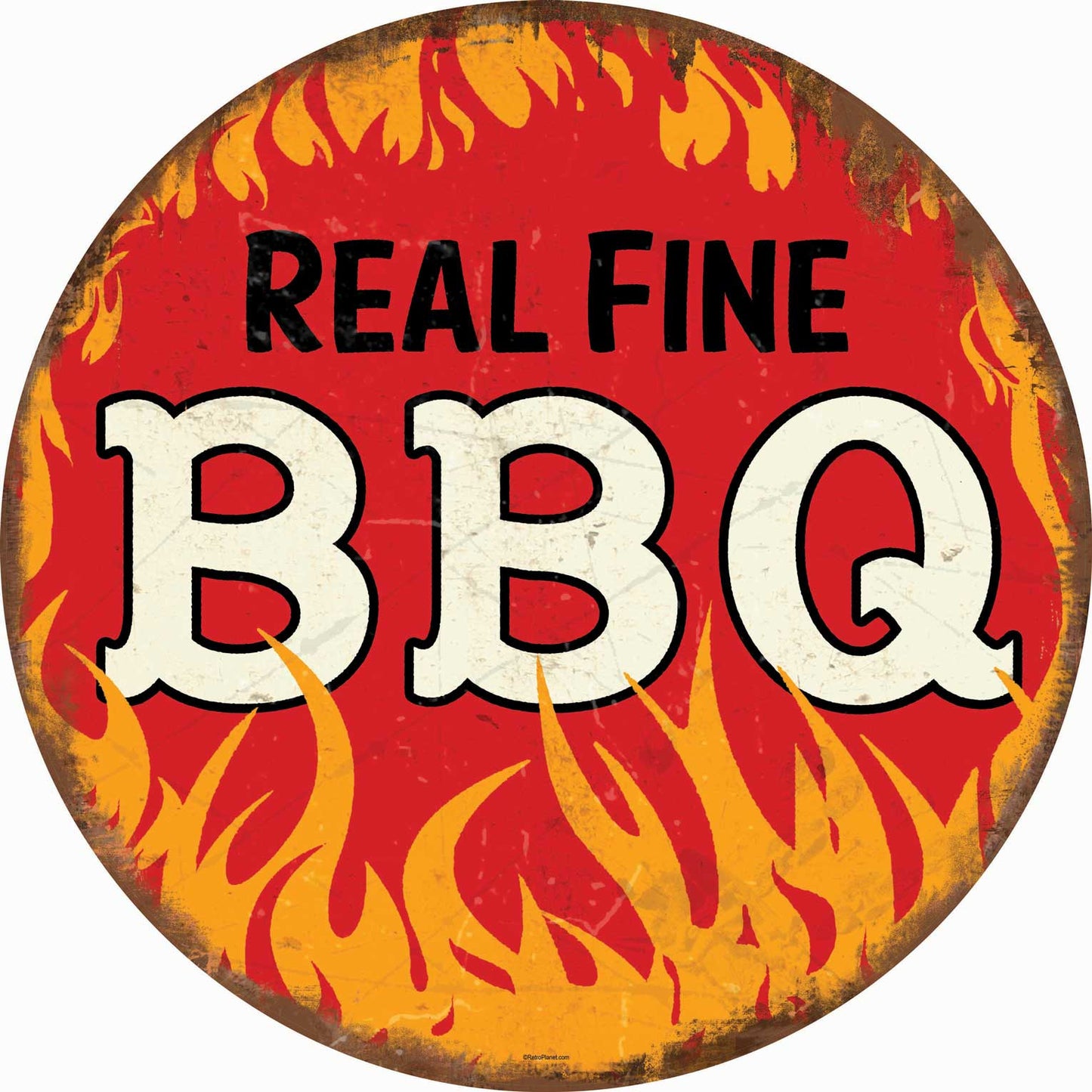RPC474 - 43834 REAL FINE BBQ FLAMES - PLASMA