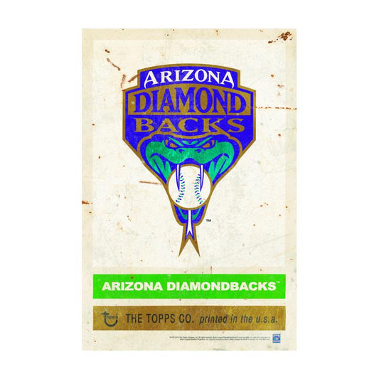 TPS001 - 12 x 18 1999 Arizona Diamondbacks Vintage Sign....Requires #/49 Medallion