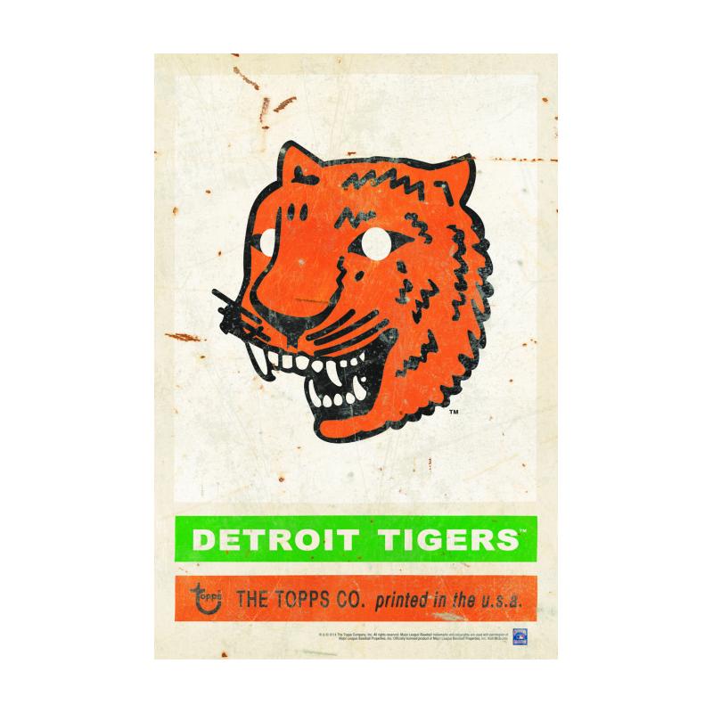 TPS012 - 12 x 18 - VINTAGE SIGN - 1927 DETROIT TIGERS.. ..Requires #/49 Medallion