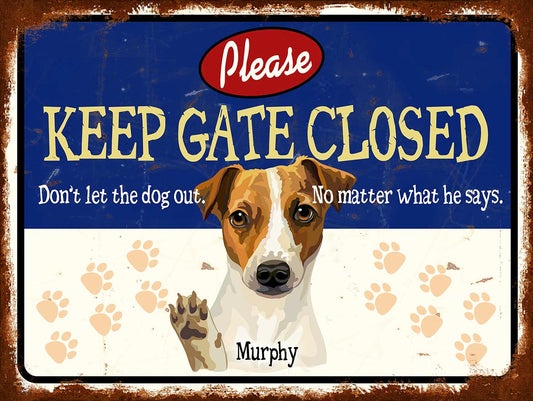 VCAN045 - KEEP GATE CLOSED MURPHY 2