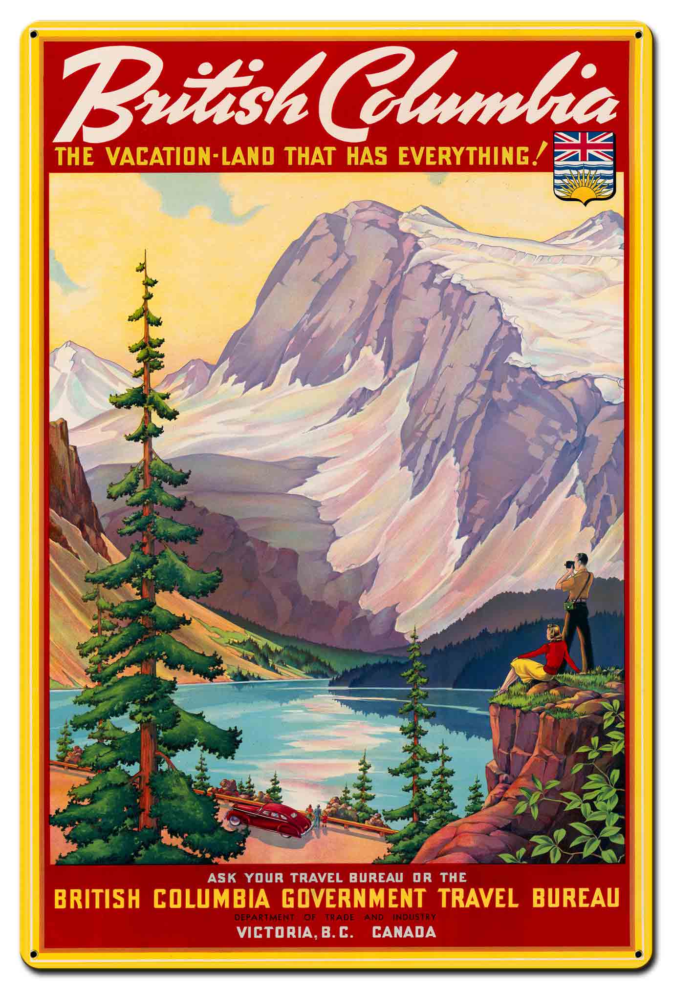 VTG493 - BRITISH COLUMBIA VACATION LAND