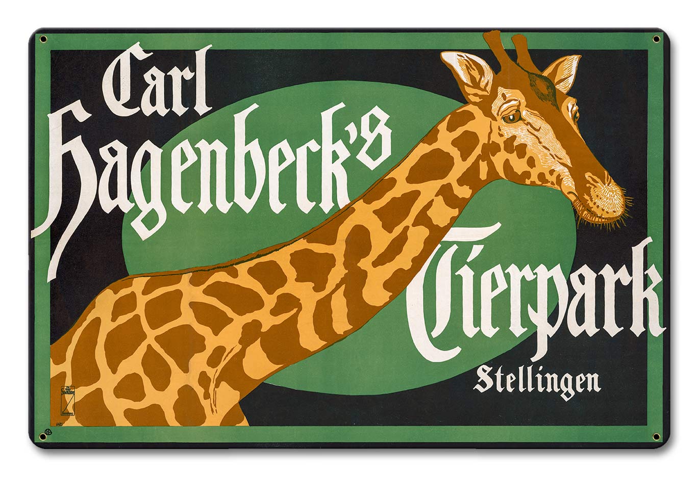 VTG497 - Carl Hagenbecks Tierpark Stellingen Giraffe