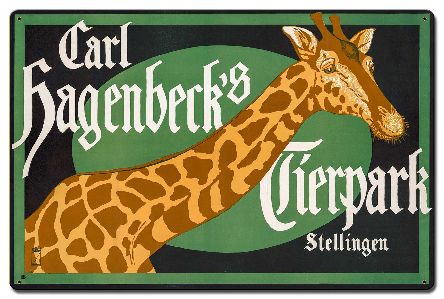 VTG498 - Carl Hagenbecks Tierpark Stellingen Giraffe