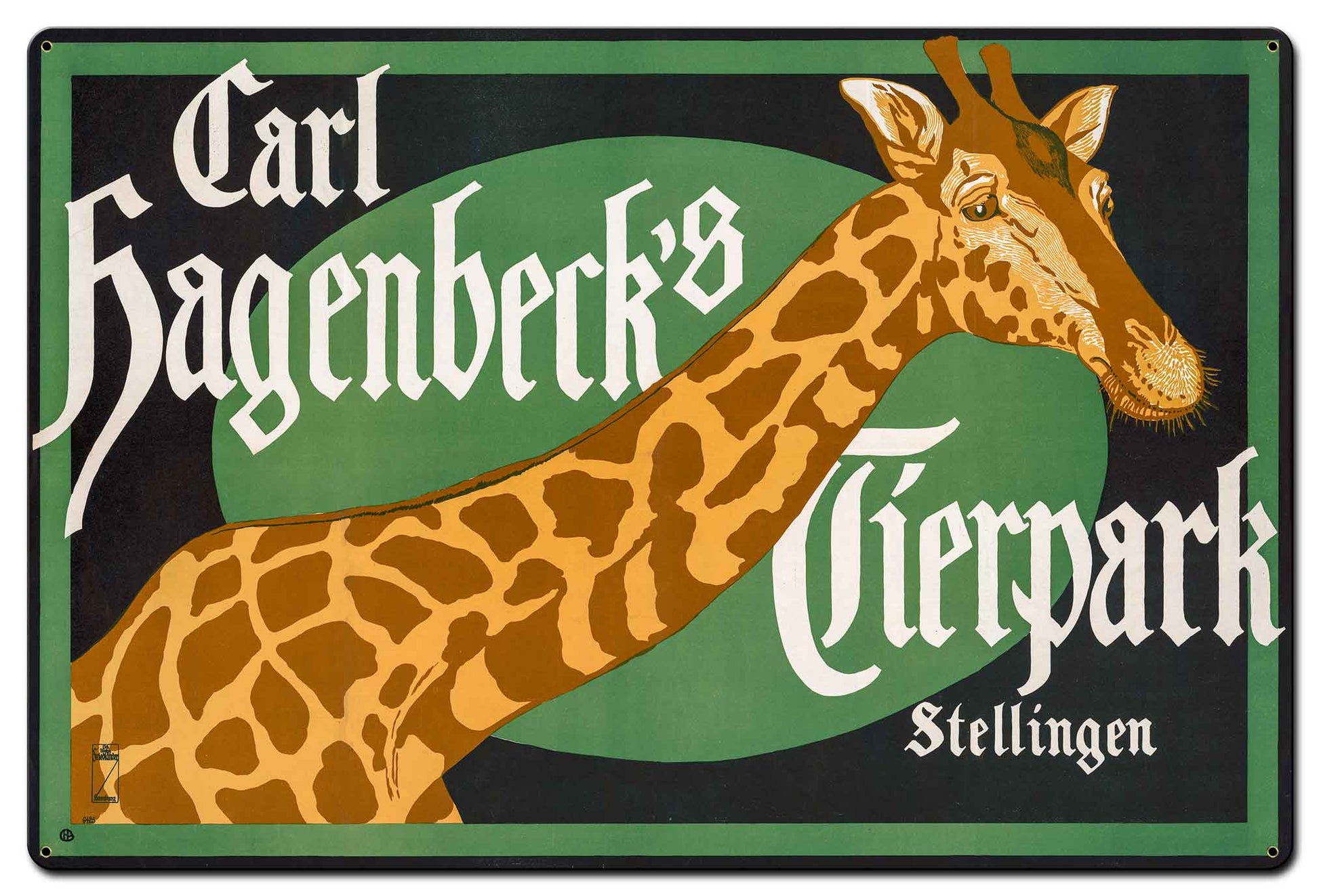 VTG499 - Carl Hagenbecks Tierpark Stellingen Giraffe