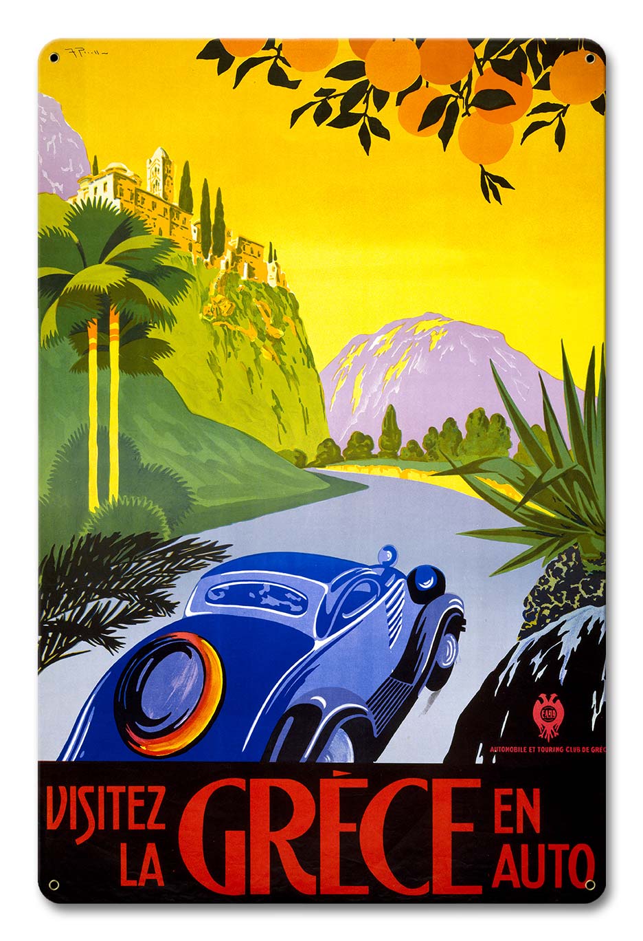 VTG524 - VISITE LA GRECE EN AUTO
