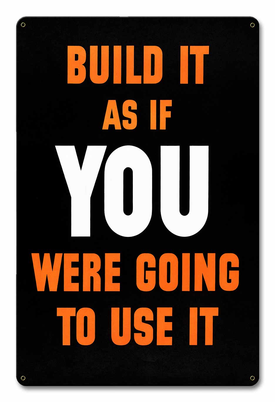 VTG536 - Build It As If You Use It