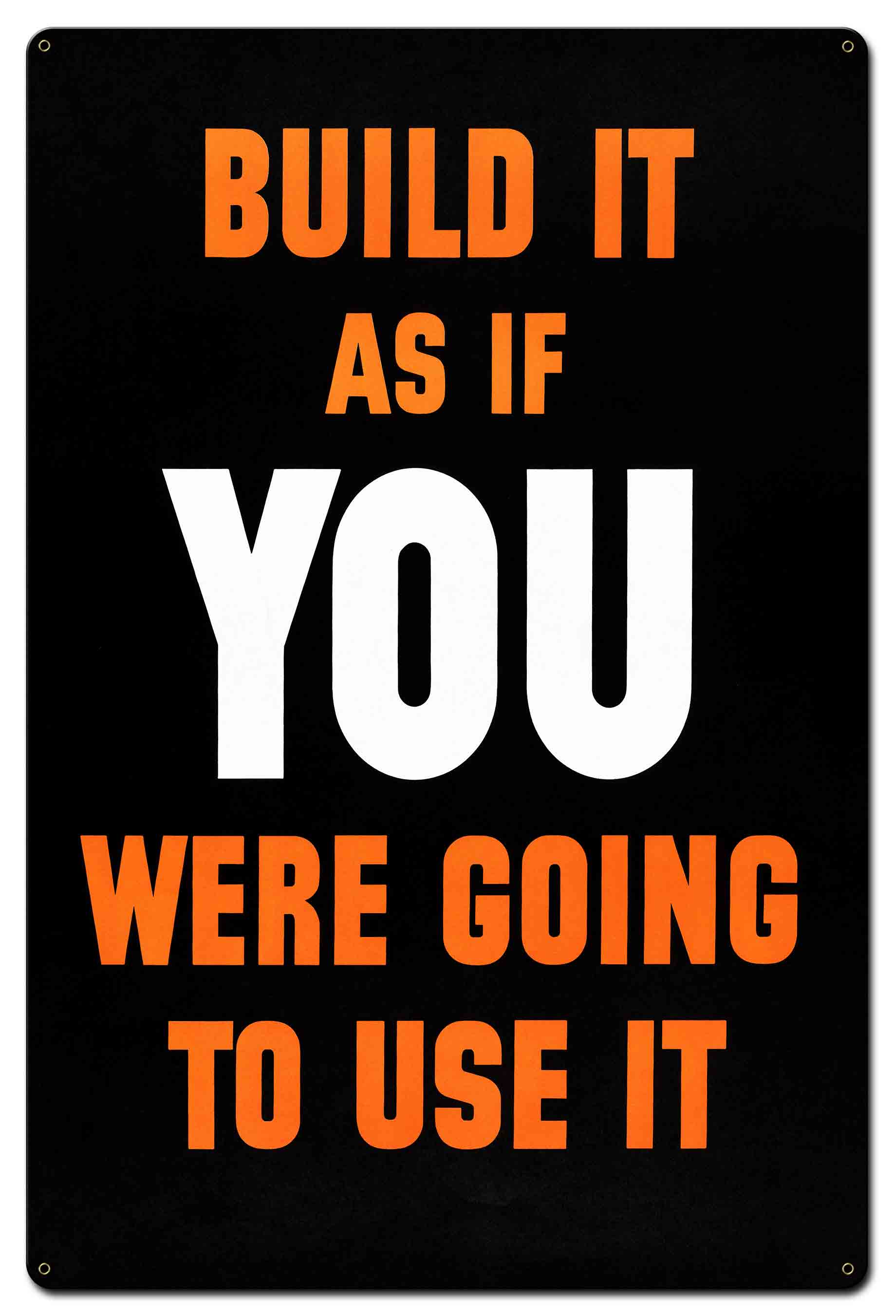 VTG538 - Build It As If You Use It
