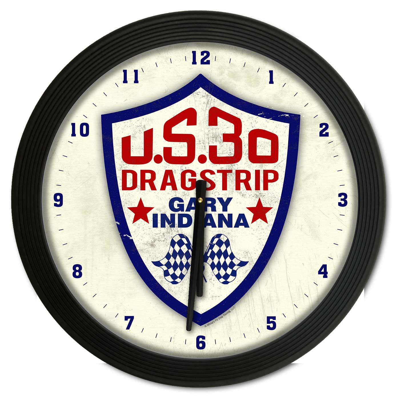 WPS026 - US 30 DRAGSTRIP Clock