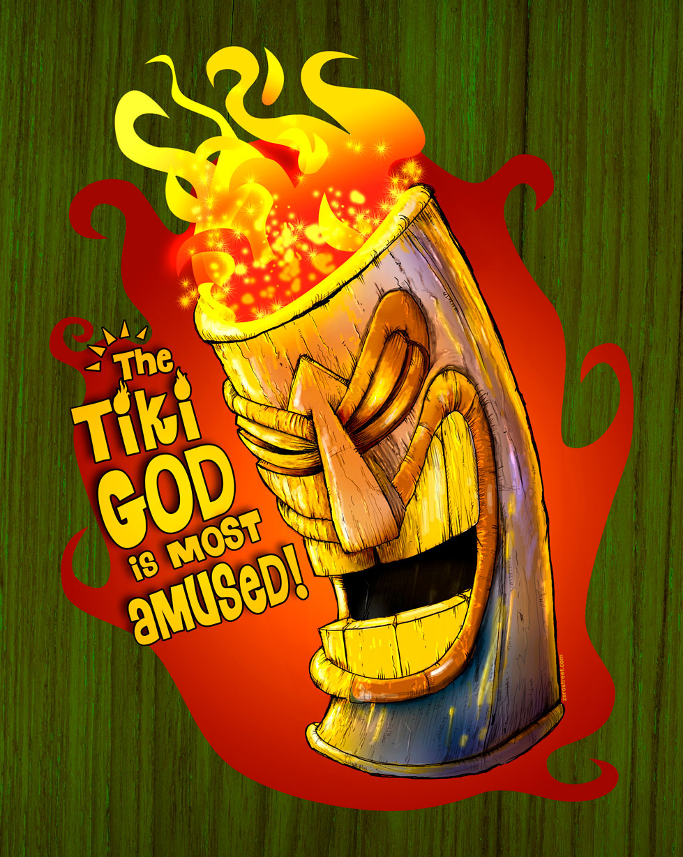 ZST031 - THE TIKI GOD IS MOST AMUSED