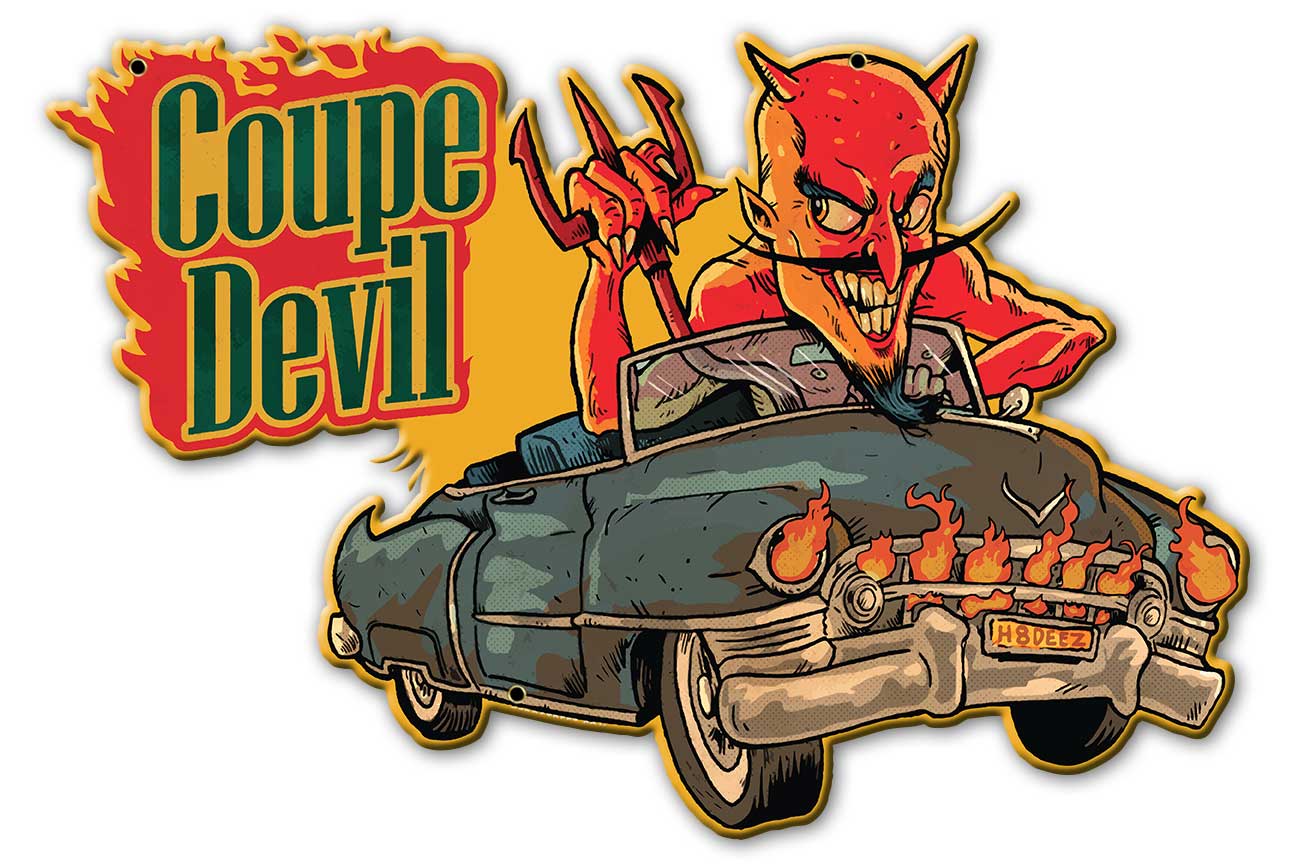 ZST096 - COUPE DEVIL CUTOUT - PLASMA