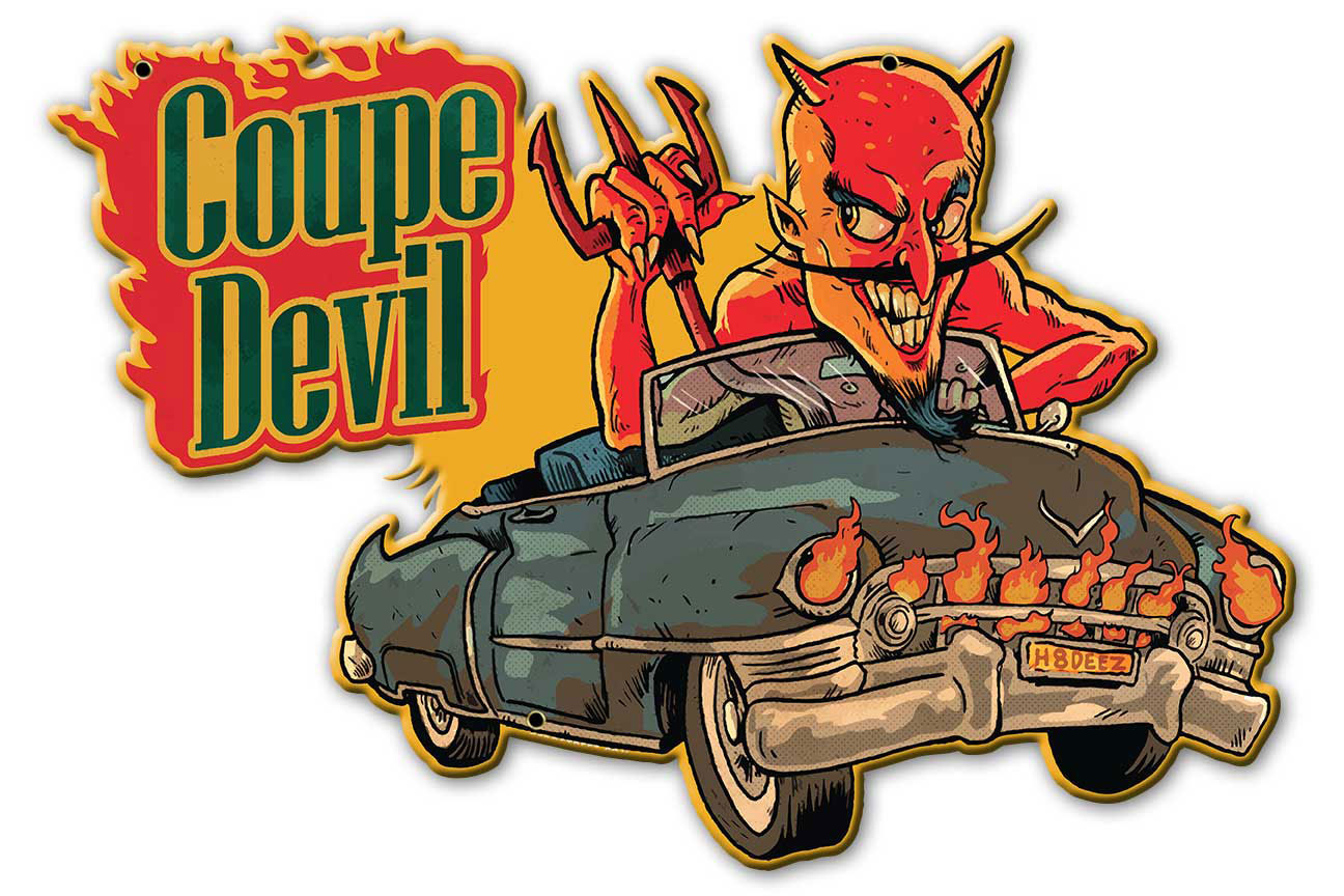 ZST107 - COUPE DEVIL CUTOUT - PLASMA