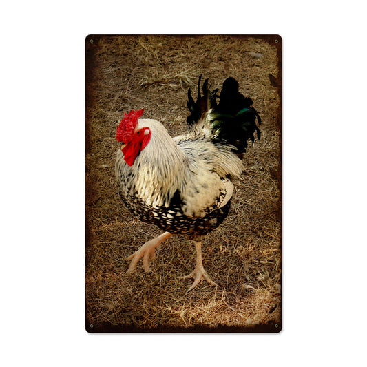 Rooster Vintage Sign