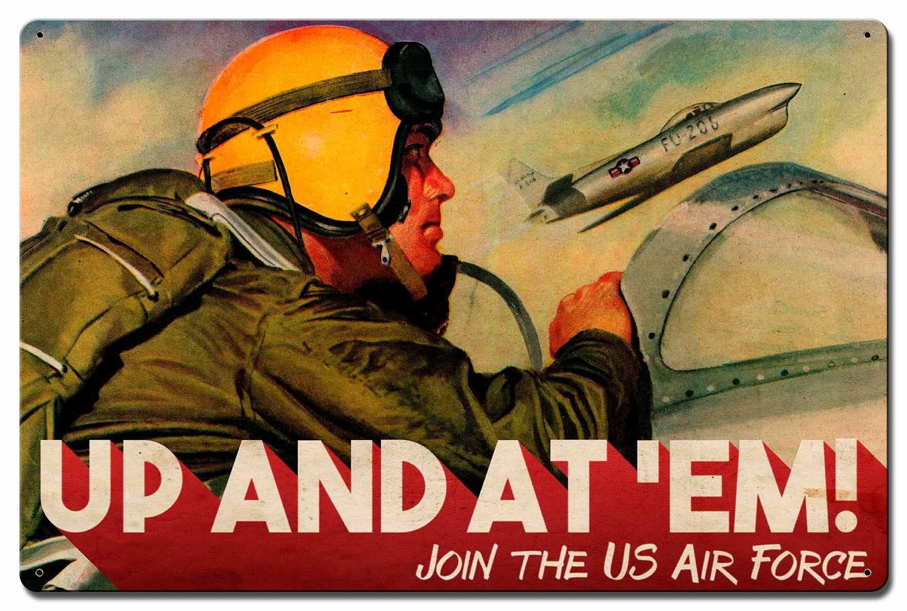 Air Force Vintage Sign