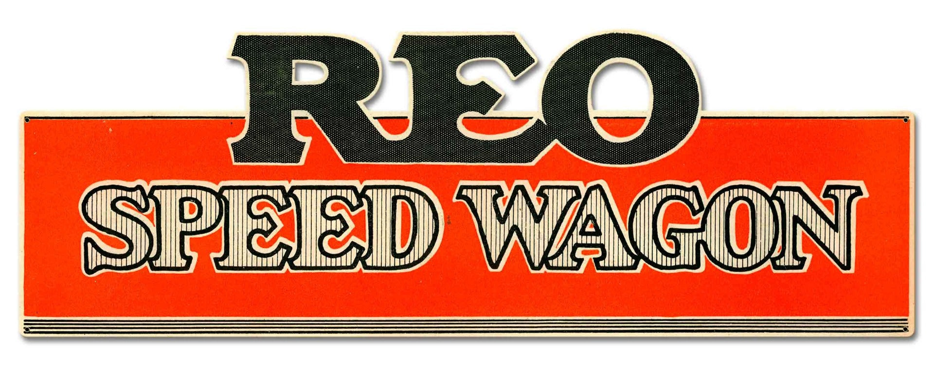 REO SPEED WAGON Vintage Sign