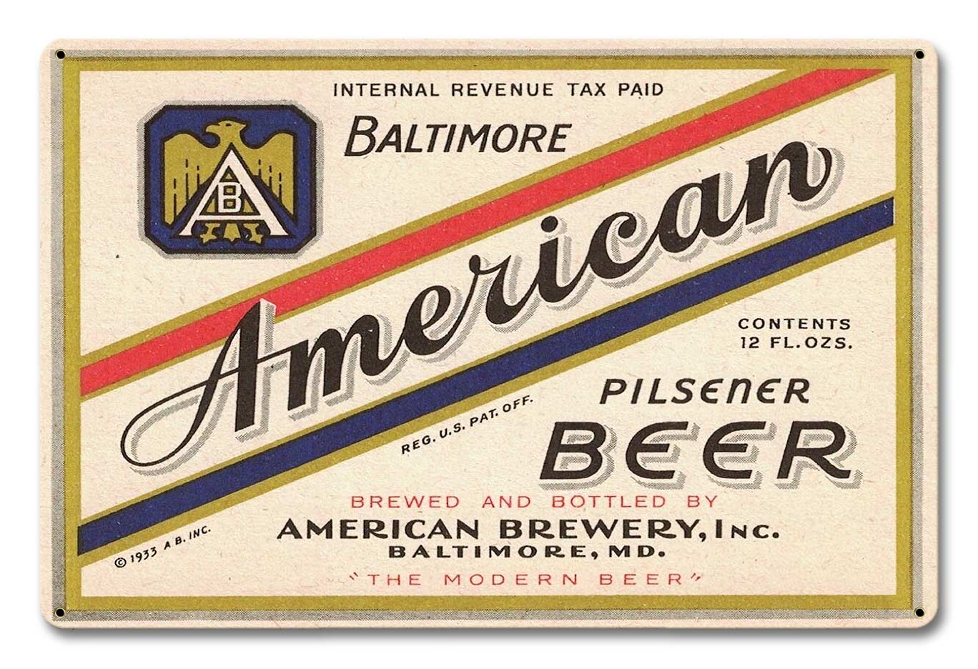 American Pilsener Beer