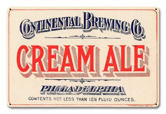 Continental Brewing Co Cream Ale
