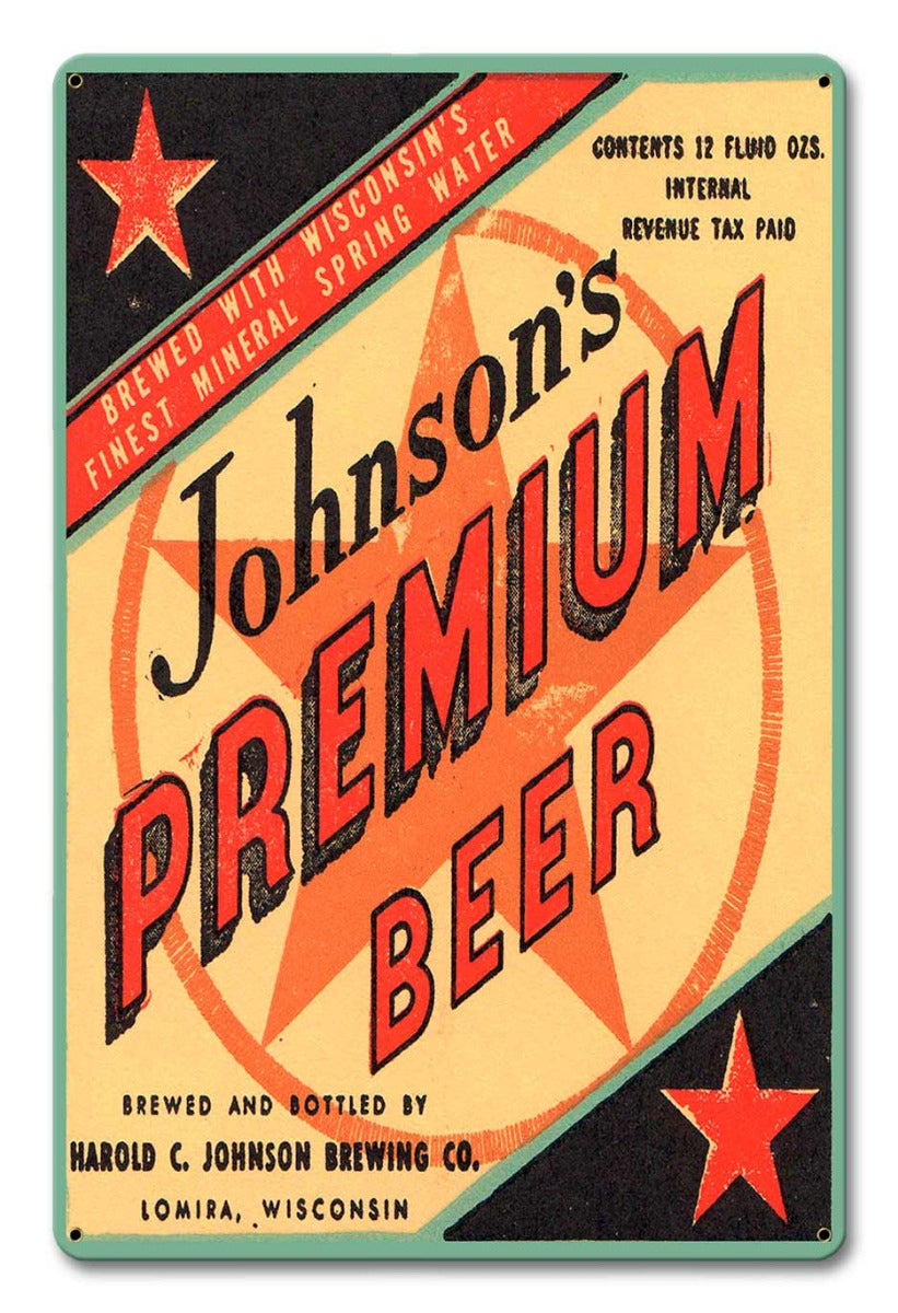 Johnson Premium Beer