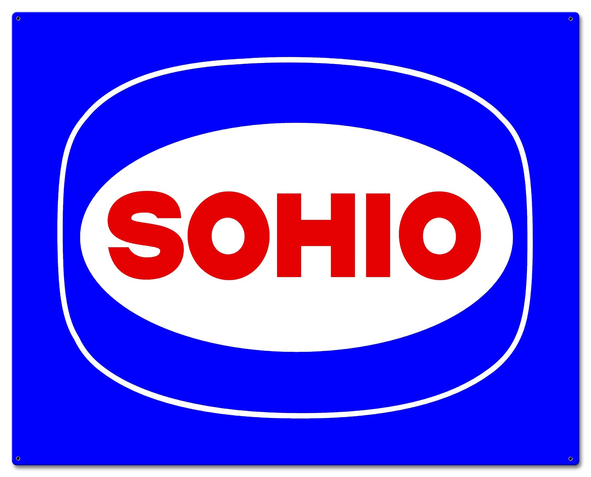 Sohio Blue 30 x 24 Custom Shape