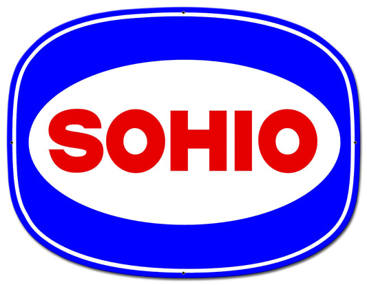 Sohio Blue 26 x 20 Custom Shape