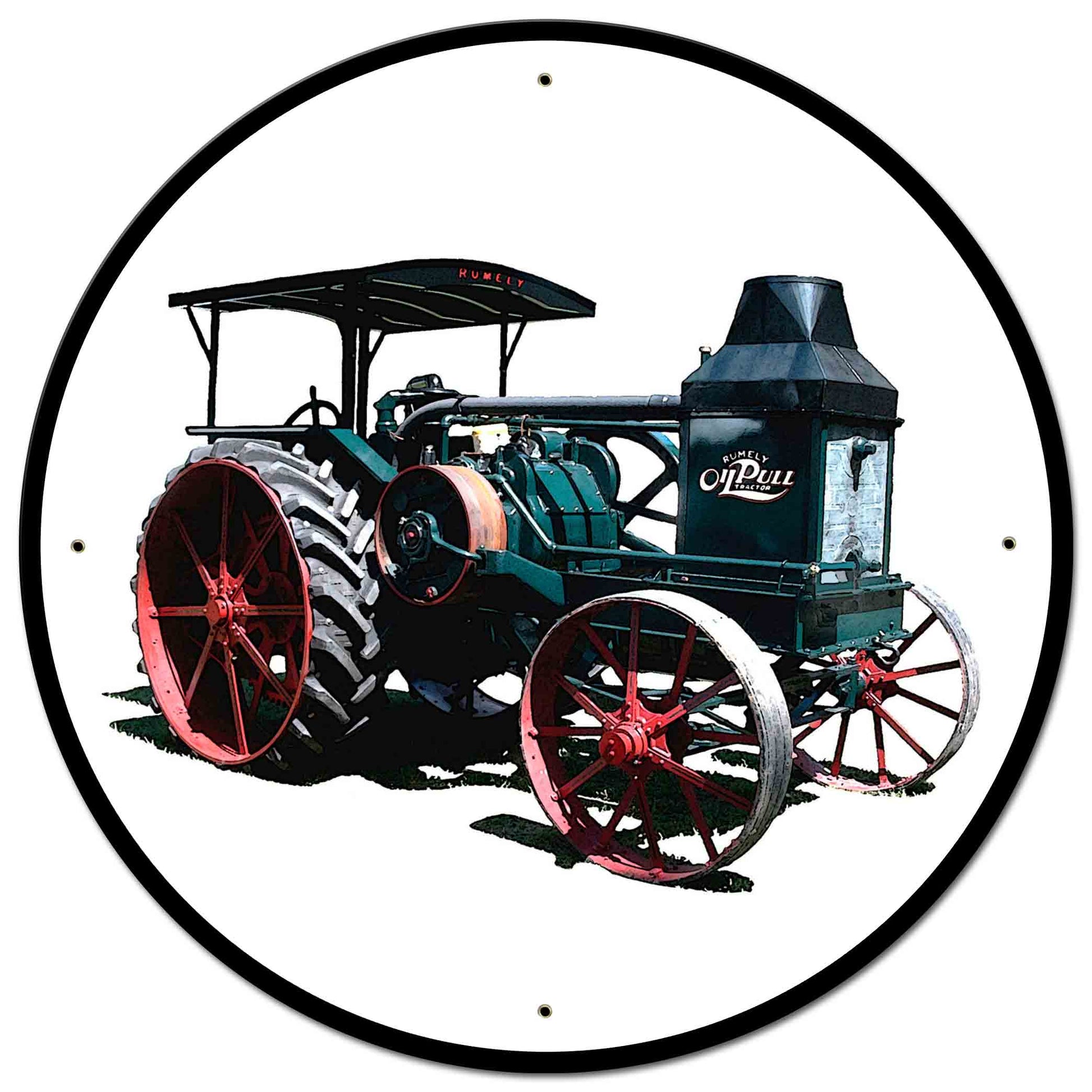 AMI680 - Advance Rumley Oil Tractor