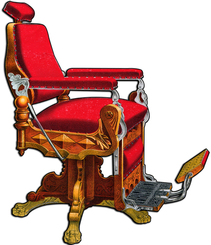 Kochs Barber Chair Vintage Sign