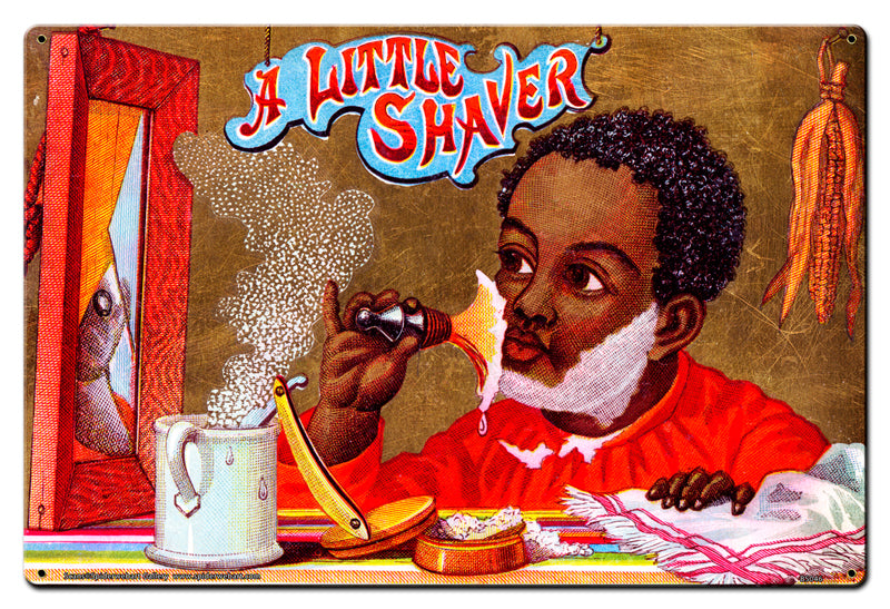 Little Shaver Vintage Sign