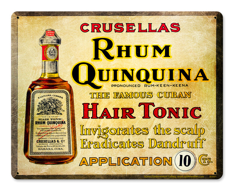 Rhum Quinquina Vintage Sign