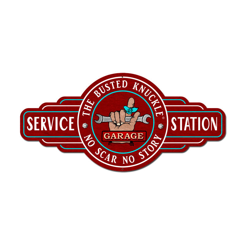 Service Station Vintage Sign