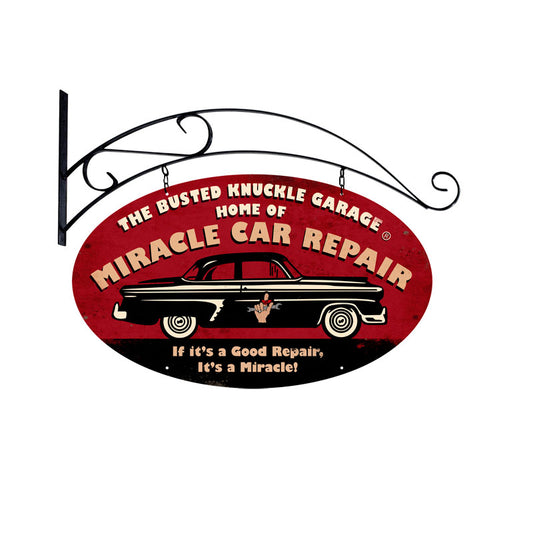 Miracle Car Repair Vintage Sign