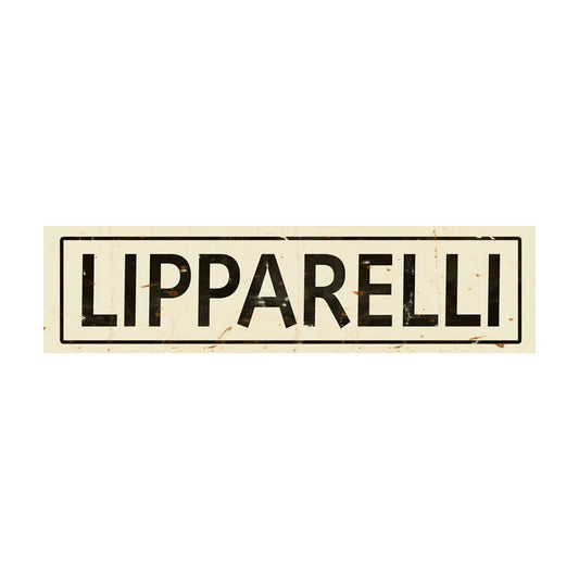 CAL235 - 5 X 20 LIPPARELLI VINTAGE SIGN