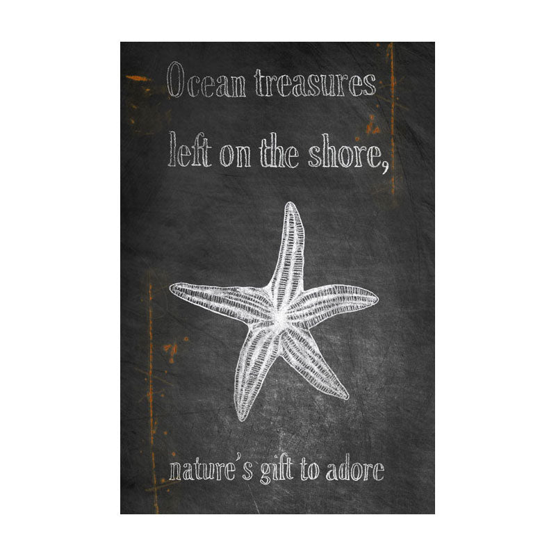 CAL249 - 16 X 24 OCEAN TREASURES VINTAGE SIGN